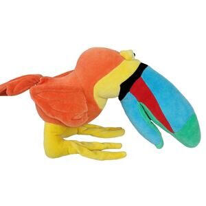 Jennifer Mazur Funny Friends Toucan Plush Bird TANGO Poseable Soft Sculpture